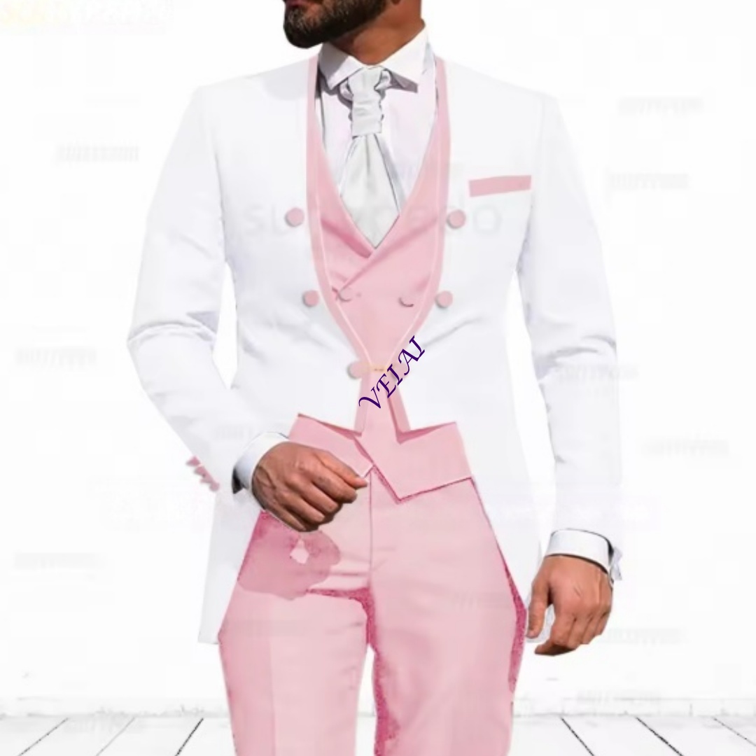 Elegant Formal Men'S Wear - Abito da Uomo Personalizzato Blu Cielo