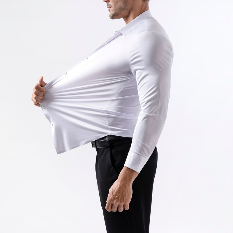Men Formal Wear 2025 - Camicia ultra elasticizzata da uomo premium