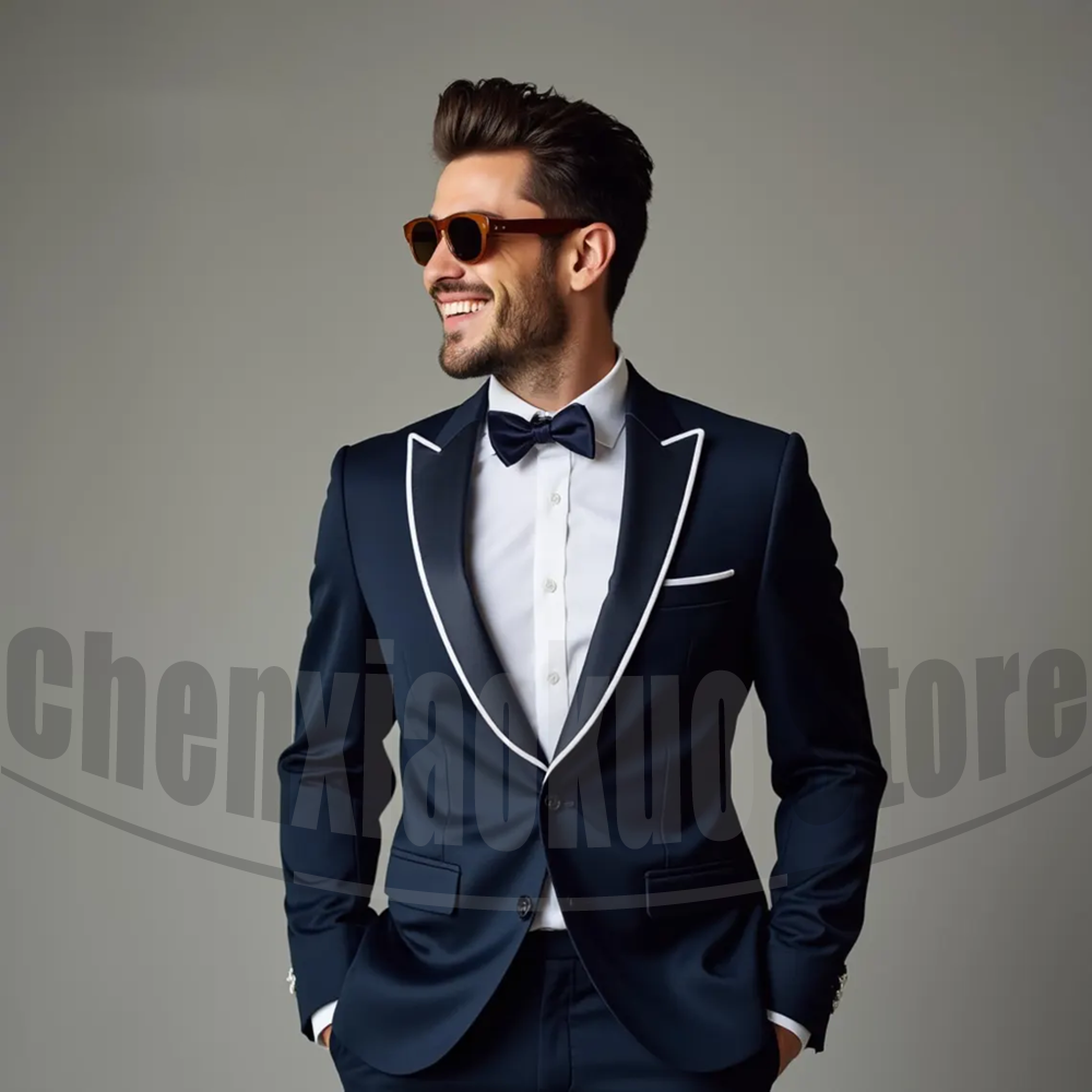 Men Formal Wear 2025 - Abiti da uomo Moda Risvolto monopetto