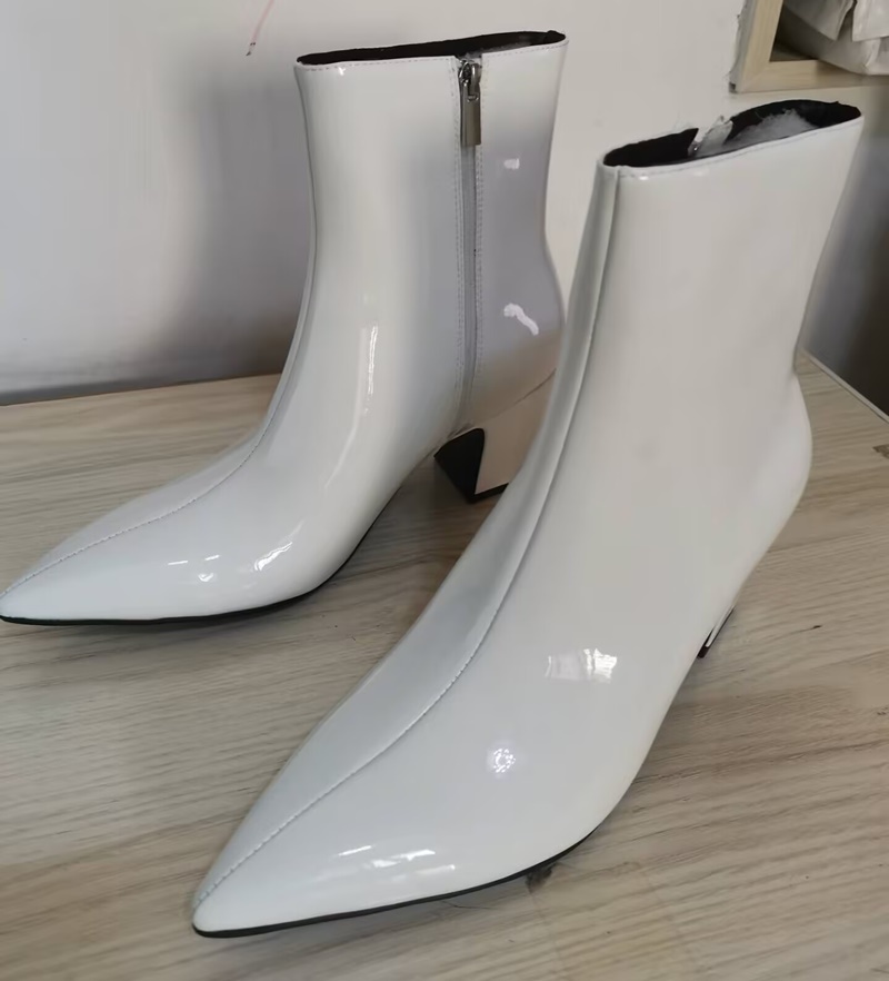 Men Formal Wear With Boots - Nuovi Stivali Bianchi alla Moda per