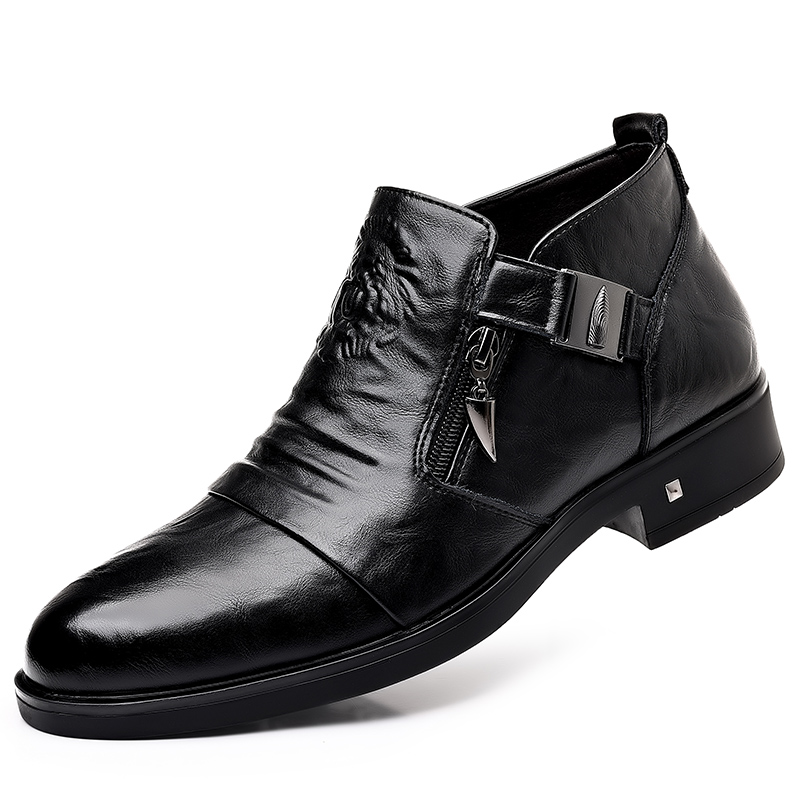 Men Formal Wear With Boots - Scarpe eleganti da uomo con cerniera