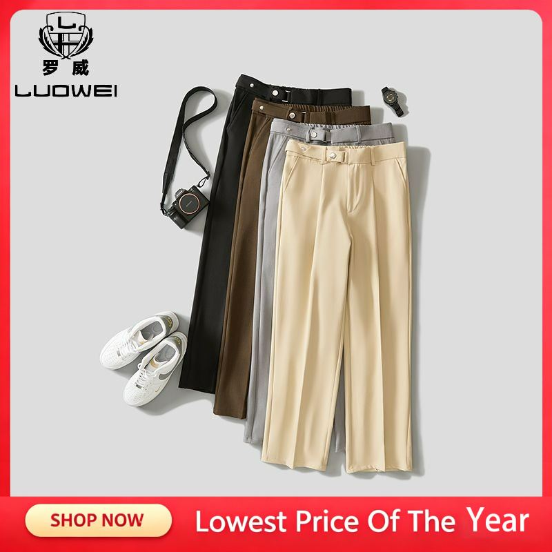 Men Formal Wear Outfits - Pantaloni Casual da Uomo Leggeri, Nuovi