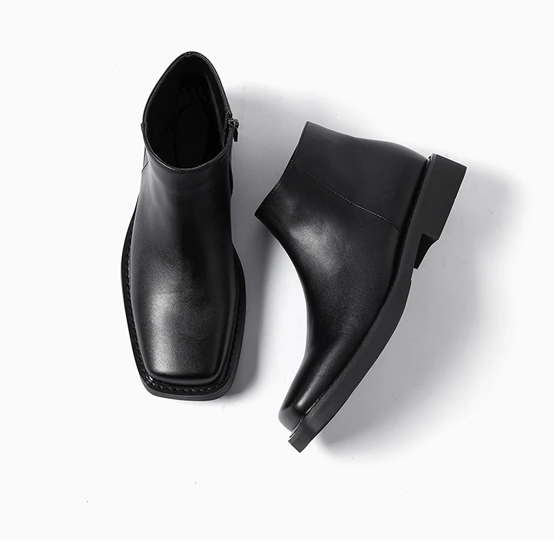 Scarpe casual in pelle da uomo - Men Formal Wear With Boots recensione e prezzo