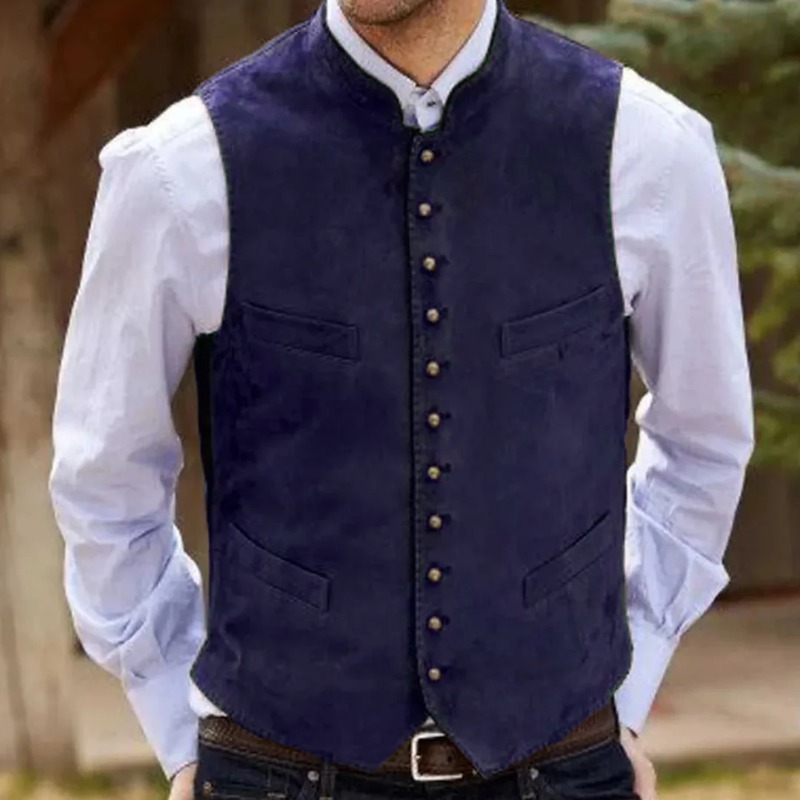 Gilet da uomo in velluto scamo - Men Formal Wear Outfits recensione e prezzo