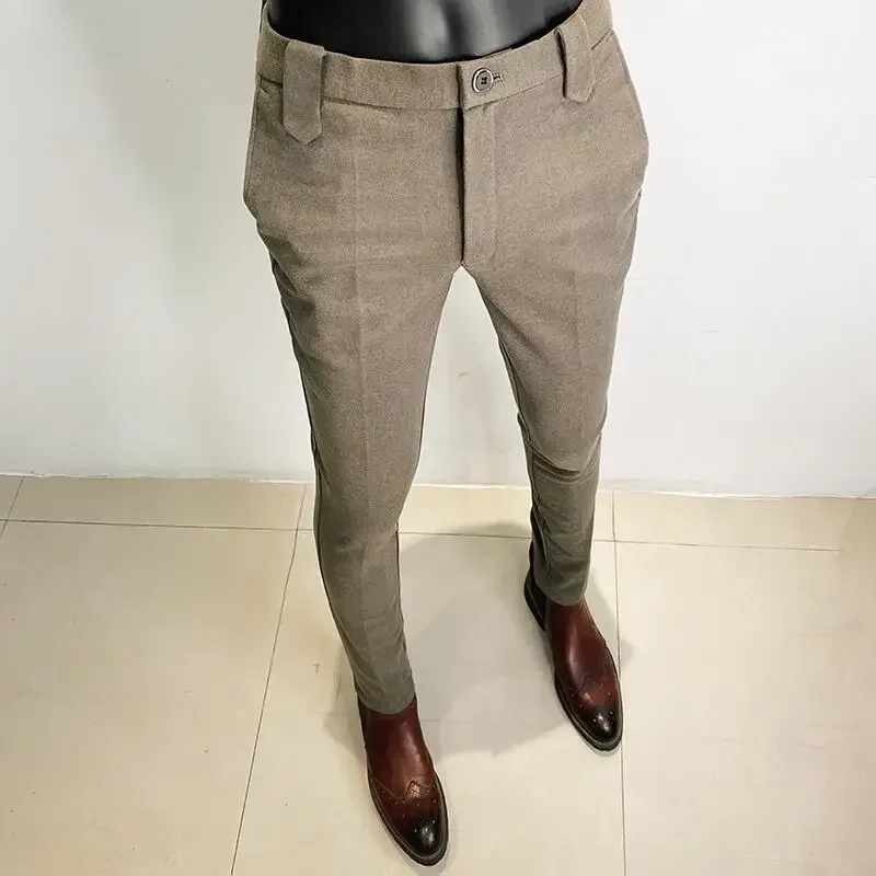 Pantaloni da abito in lana isp - Men Formal Wear Dress recensione e prezzo
