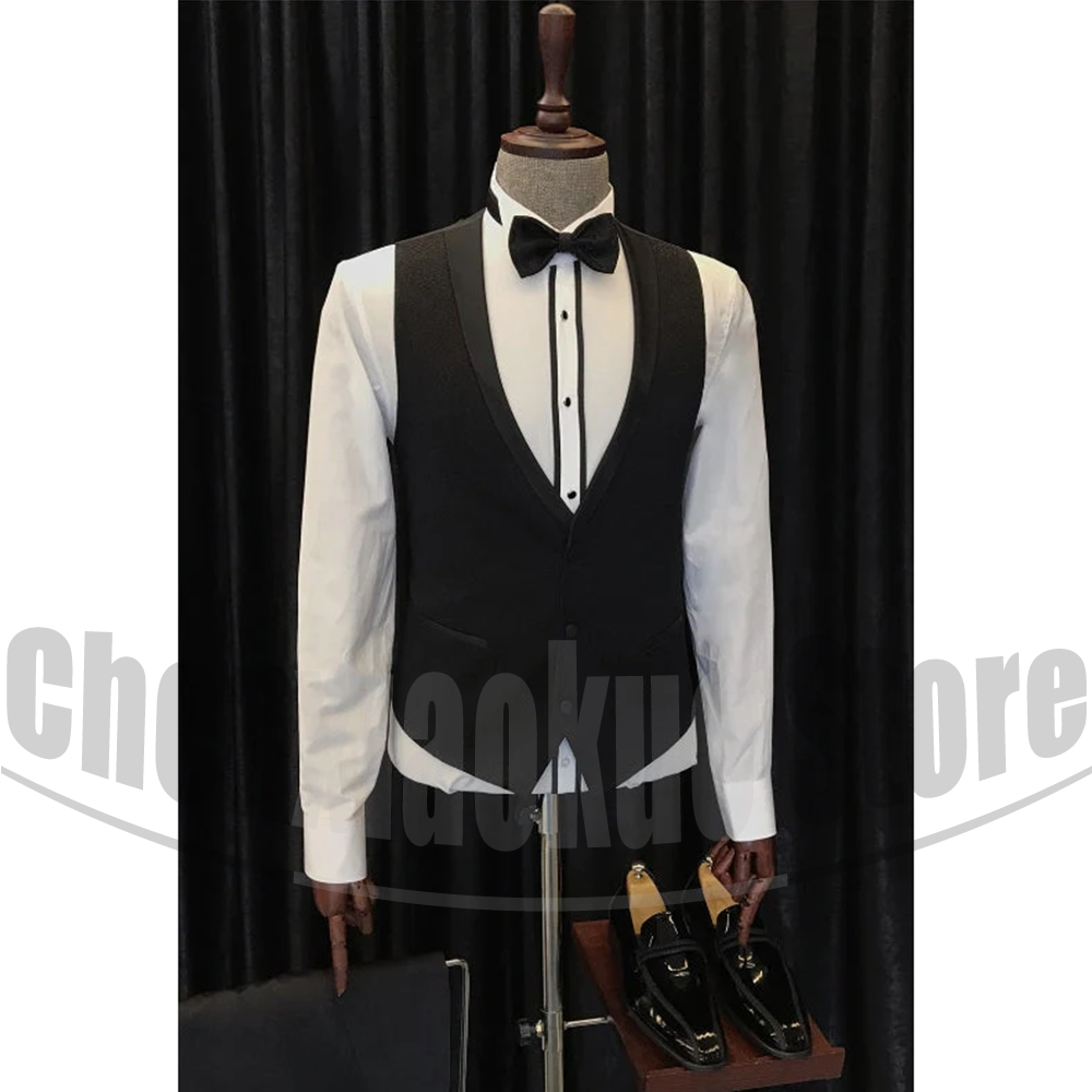 Abiti da uomo neri Scialle chi - Men Formal Wear 2025 recensione e prezzo