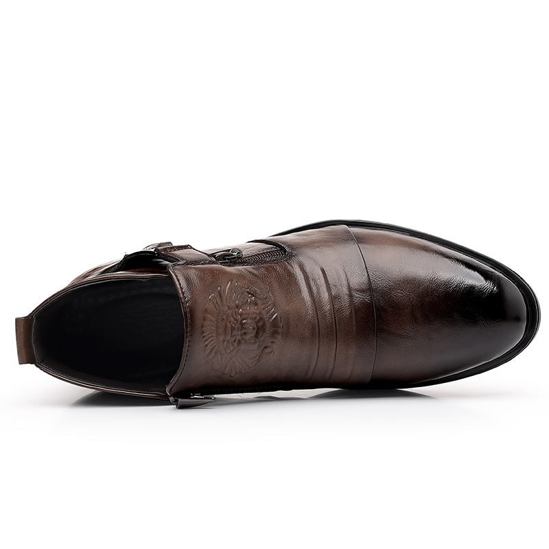Scarpe eleganti da uomo con ce - Men Formal Wear With Boots recensione e prezzo