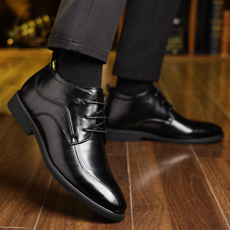 Scarpe invernali in pelle da u - Men Formal Wear With Boots recensione e prezzo